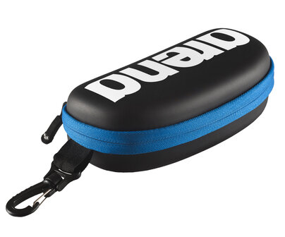 Arena Goggle Case black-white-royal