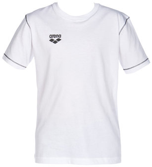 Arena Jr Tl S/S Tee white 6-7Y