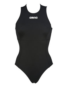 Arena W Solid Waterpolo One Piece black/white 32