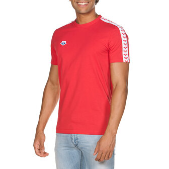 Arena M T-Shirt Team red-white-red M