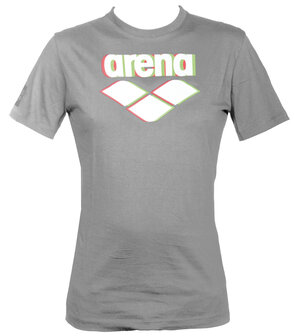 Arena M Essential Logo S/S Tee grey-melange L