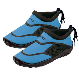 BECO Kinder neopreen surf- en zwemschoen, turquoise/zwart, maat 24