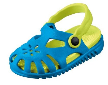 BECO Kinder sandaal, EVA, blauw, maat 24