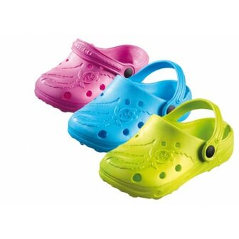 Opruiming showmodel BECO Kinder clog Schildi, roze, maat 28