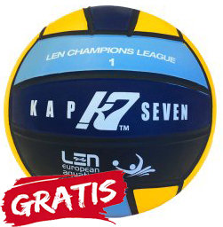opruiming showmodel (size s) Waterpolo broek FR75-D3-S Epsan blauw+gratis waterpolobal 