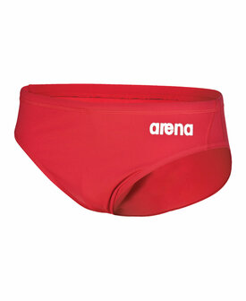 Arena M Team Swim Briefs Solid red-white 85