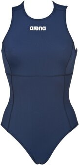 Arena W Team Swimsuit Waterpolo Solid navy-white 40