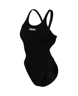 Arena W Team Swimsuit Swim Tech Solid black-white 36