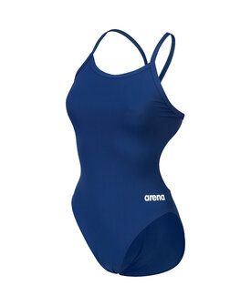 Arena W Team Swimsuit Challenge Solid navy-white 32