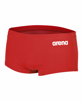Arena M Team Swim Low Waist Short Solid red-white 100