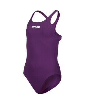 Arena G Team Swimsuit Pro Solid plum-white 12-13