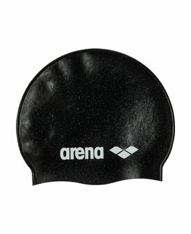 Arena Flat Silicone Cap black-multi