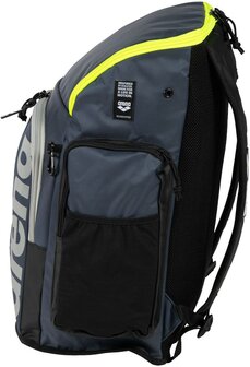 Arena zwemtas Spiky III Backpack 45 navy-neonyellow 4
