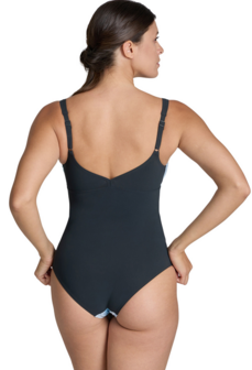 Arena W Bodylift Simona Wing Back C nightgrey-white 48