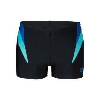 Arena B Swim Short Panel black-royal-water 8-9