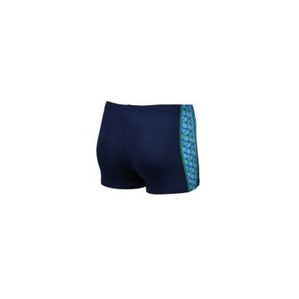 Arena B Starfish Swim Short navy-turquoise-multi 12-13