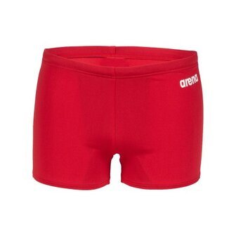 Arena B Team Swim Short Solid red-white 6-7