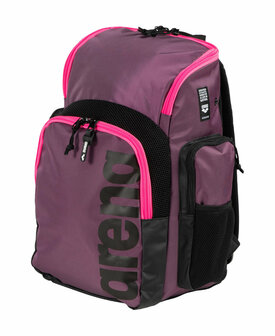 opruiming showmodel Actie gratis bidon! Arena Spiky III Backpack 35 plum-neonpink