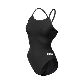 Arena W Team Swimsuit Challenge Solid black-white 38