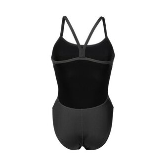 Arena W Team Swimsuit Challenge Solid black-white 38