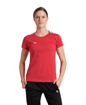 Arena W T-Shirt Team red-white M