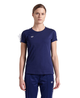 Arena W T-Shirt Team navy-white L