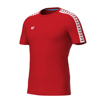 Arena M T-Shirt Team red-white XL
