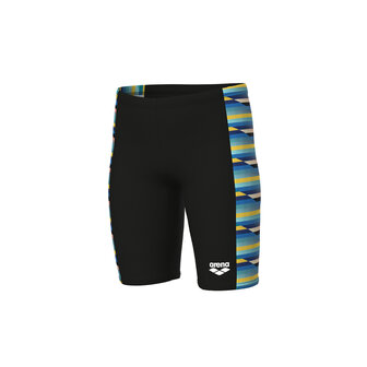 Arena B Racing Stripe Swim Jammer black-black multi 8-9