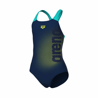 Arena G Dim Light Swimsuit Swim Pro Back L navy-water 14-15