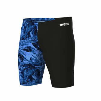 Arena M Crackle Swim Jammer black-team-royal 70