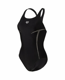Arena W Pro File Swim Pro Back Graphic black-silver 42