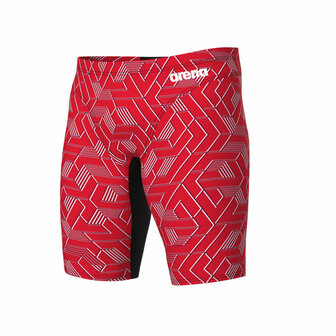 Arena M Escape Swim Jammer black-team red 85