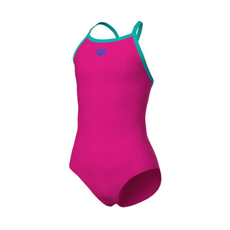 Arena G Swimsuit Lightdrop Solid freak-rose/water 12-13