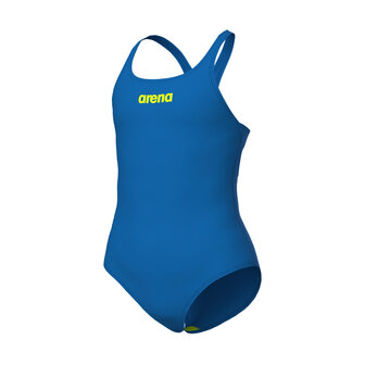 Arena G Swimsuit Swim Pro Solid Team blue river-artic lime 14-15