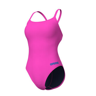 Arena W Swimsuit Challenge Solid Team shocking-pink/blue 42