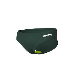 Arena M Swim Brief Solid Team dark sage-white 90