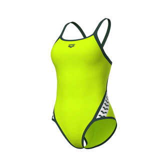 Arena W Icons Super Fly Back Solid artic lime-dark sage 36