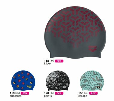 Arena Print 2 Cap assortment