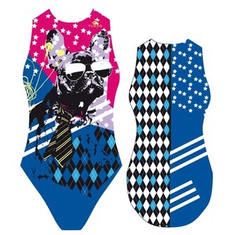 opruiming showmodel Turbo (SIZE M) Waterpolo badpak Cool Dog FR38/D36/M