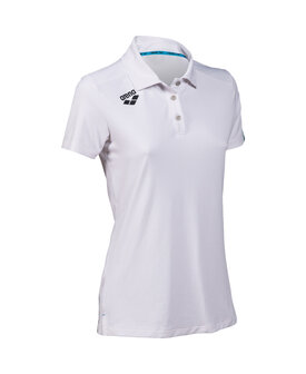 Arena W Team Poloshirt Solid white XL