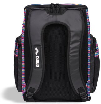 Arena Spiky III Backpack 45 Allover racing stripes 2