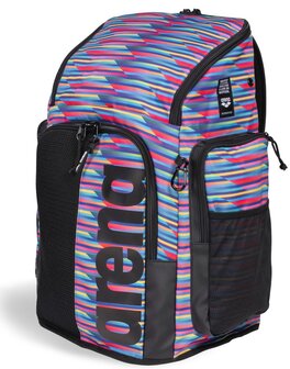 Arena Spiky III Backpack 45 Allover racing stripes 5