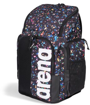 Arena Spiky III Backpack 45 Allover confetti black 2