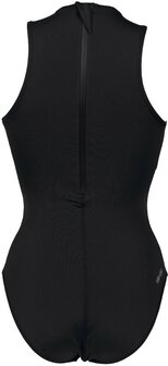 Arena W Team Swimsuit Waterpolo Solid black-white 44