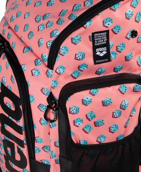 Arena Spiky III Backpack 45 Allover dices 9