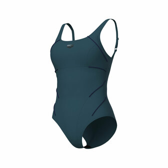 Arena W Jewel One Piece Low C Cup R mangrove/navy 46
