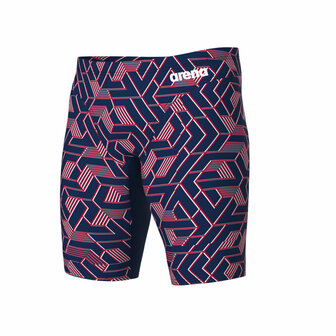 Arena M Escape Swim Jammer navy-team red-white-blue 85