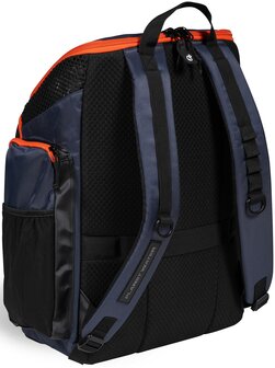 Arena zwemtas One Go Backpack 45L navy-orange 2