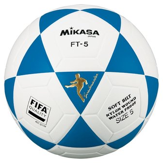 Voetbal Mikasa FT-4 Goalmaster Blauw - Wit