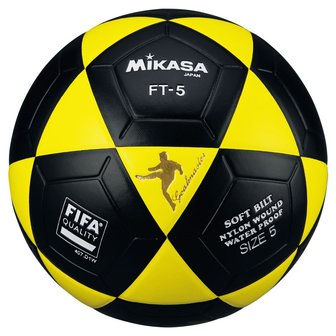 Voetbal Mikasa FT-4 Goalmaster Zwart - Geel